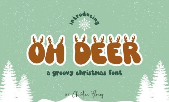 Oh Deer Font - Featured Image