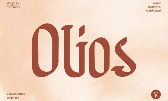 Olios Font Fonts Free Download Olios Font - Featured Image