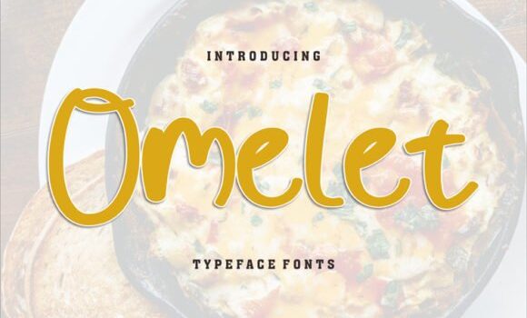 Omelet Font - Featured Image