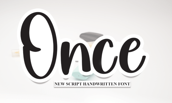 Once Font - Featured Image