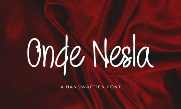 Onde Nesla Font Fonts Free Download Onde Nesla Font - Featured Image
