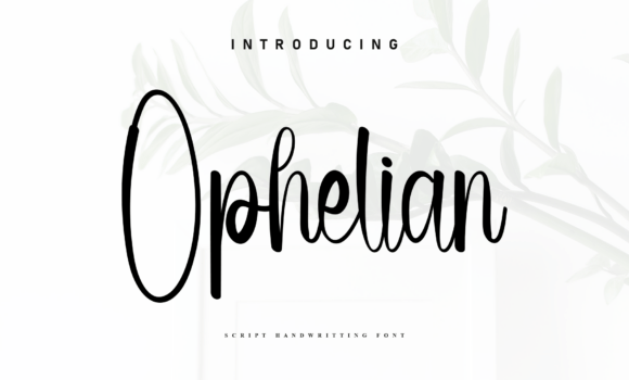 Ophelian Font Fonts Free Download Ophelian Font - Featured Image
