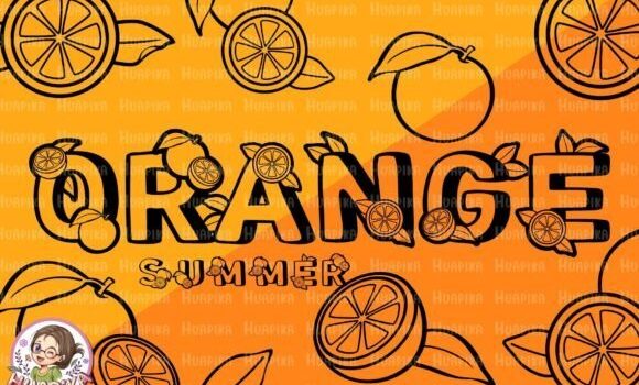 Orange Summer Font Fonts Free Download Orange Summer Font - Featured Image