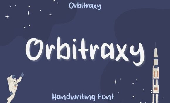 Orbitraxy Font - Featured Image