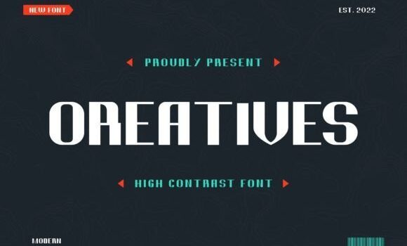 Oreatives Font Fonts Free Download Oreatives Font - Featured Image