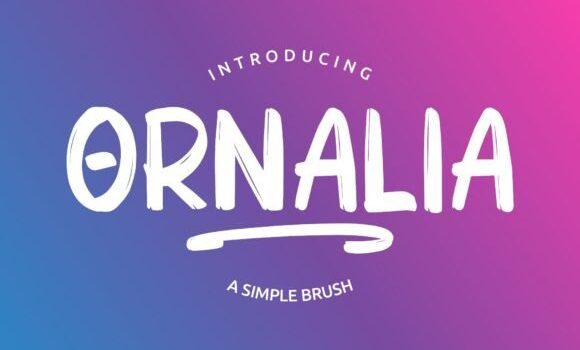 Ornalia Font - Featured Image