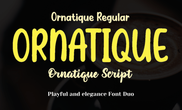 Ornatique Font Fonts Free Download Ornatique Font - Featured Image