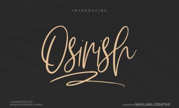 Osirish Font - Featured Image