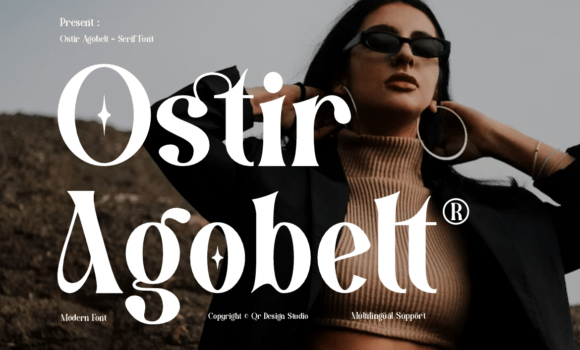 Ostir Agobelt Font - Featured Image
