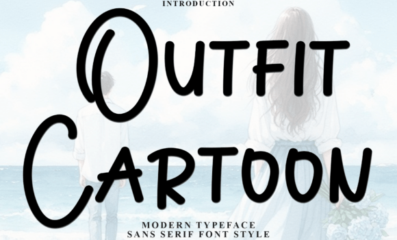 Outfit Cartoon Font - Featured Image