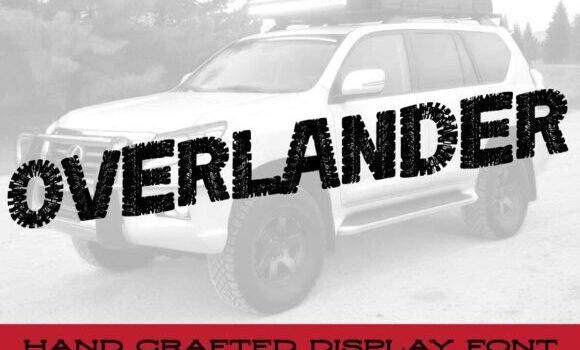 Overlander Font - Featured Image