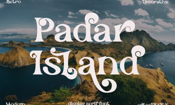 Padar Island Font Fonts Free Download Padar Island Font - Featured Image