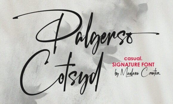 Palgerso Cotsyd Font Fonts Free Download Palgerso Cotsyd Font - Featured Image