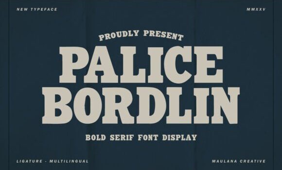 Palice Bordlin Font Fonts Free Download Palice Bordlin Font - Featured Image