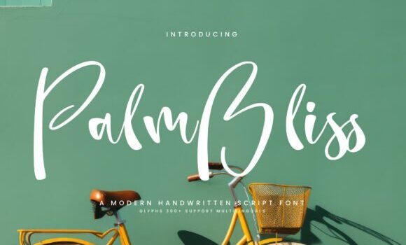 Palm Bliss Font Fonts Free Download Palm Bliss Font - Featured Image