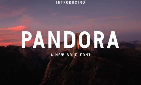 Pandora Font - Featured Image