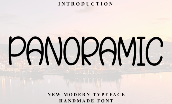 Panoramic Font - Featured Image