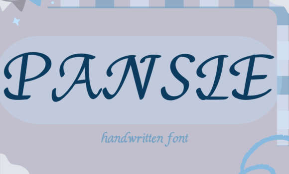 Pansie Font - Featured Image