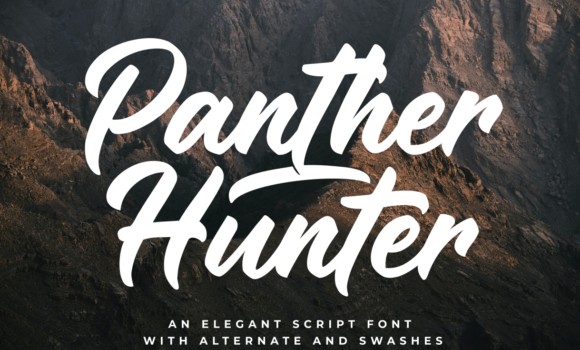 Panther Hunter Font Fonts Free Download Panther Hunter Font - Featured Image
