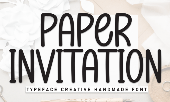 Paper Invitation Font Fonts Free Download Paper Invitation Font - Featured Image