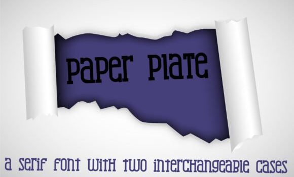 Paper Plate Font Fonts Free Download Paper Plate Font - Featured Image