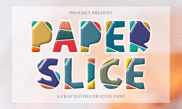 Paper Slice Font - Featured Image