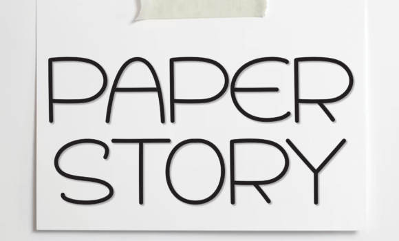 Paper Story Font Fonts Free Download Paper Story Font - Featured Image
