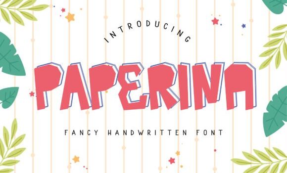 Paperina Font Fonts Free Download Paperina Font - Featured Image