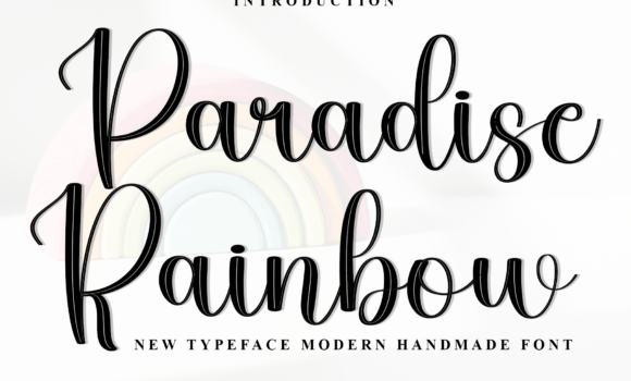 Paradise Rainbow Font Fonts Free Download Paradise Rainbow Font - Featured Image