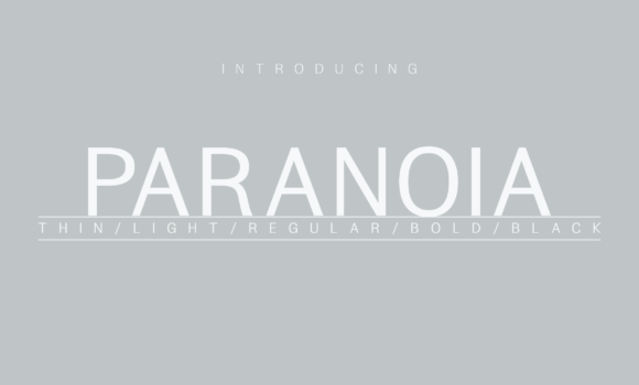 Paranoia Font Fonts Free Download Paranoia Font - Featured Image