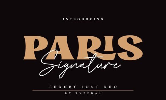 Paris Signature Font Fonts Free Download Paris Signature Font - Featured Image