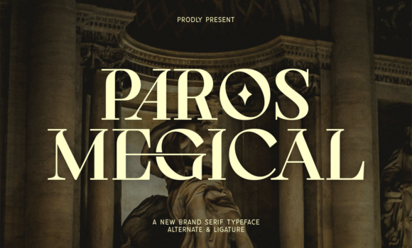 Paros Megical Font - Featured Image