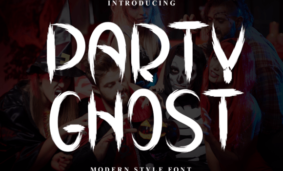 Party Ghost Font - Featured Image