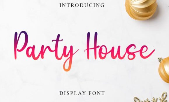 Party House Font - Featured Image