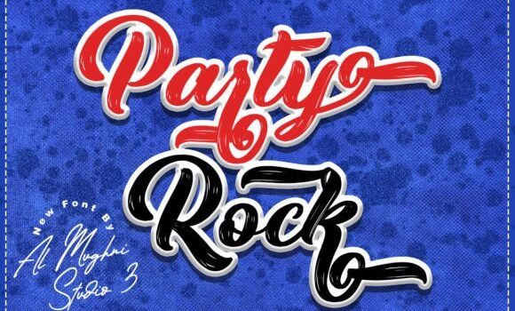 Party Rock Font - Featured Image
