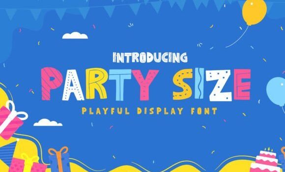 Party Size Font - Featured Image