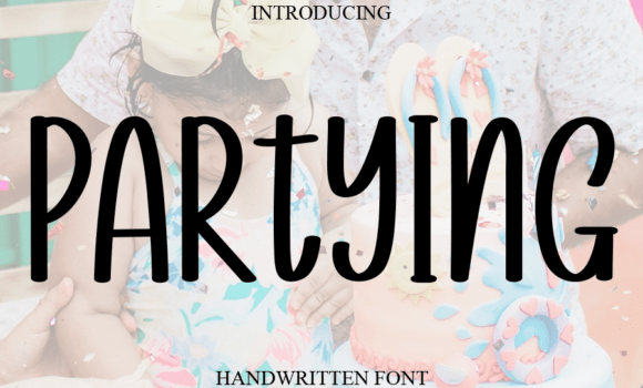 Partying Font Fonts Free Download Partying Font - Featured Image