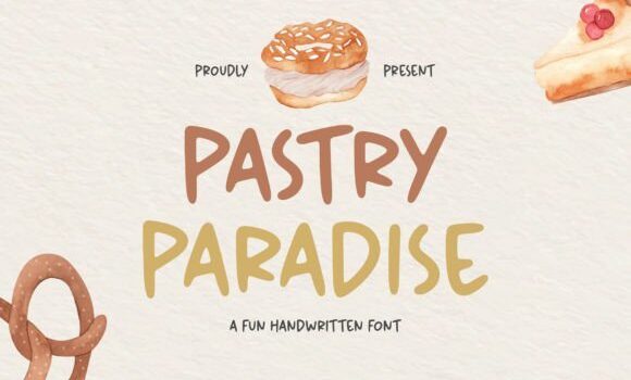 Pastry Paradise Font - Featured Image