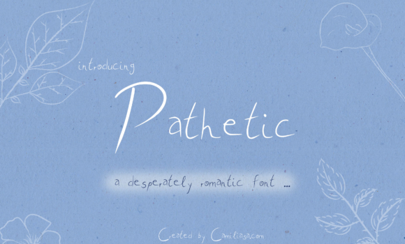 Pathetic Font - Featured Image