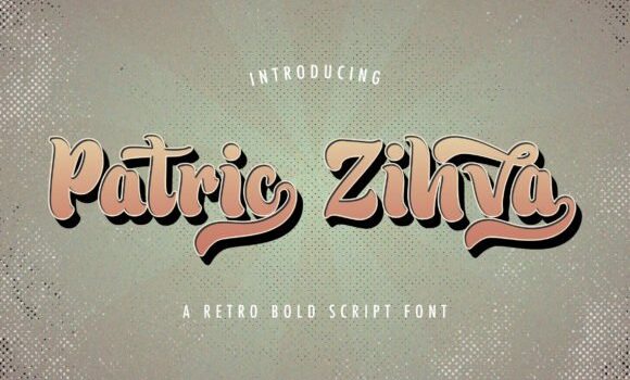 Patric Zihva Font - Featured Image