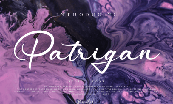 Patrigan Font Fonts Free Download Patrigan Font - Featured Image