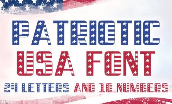Patriotic Usa Font Fonts Free Download Patriotic Usa Font - Featured Image