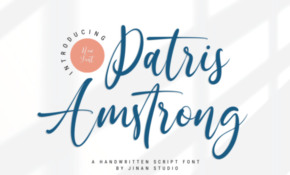 Patris Amstrong Font - Featured Image