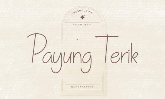 Payung Terik Font - Featured Image