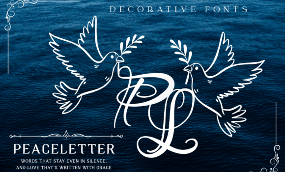 Peaceletter Font - Featured Image