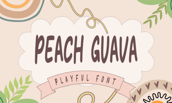 Peach Guava Font - Featured Image