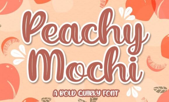 Peachy Mochi Font - Featured Image