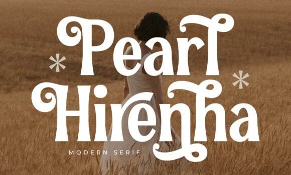 Pearl Hirenha Font - Featured Image