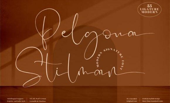 Pelgona Stilman Font Fonts Free Download Pelgona Stilman Font - Featured Image