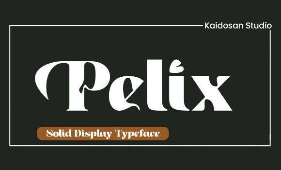 Pelix Font Fonts Free Download Pelix Font - Featured Image